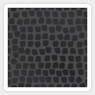 Leopard Mosaic on Medium Grey 5748 Sticker